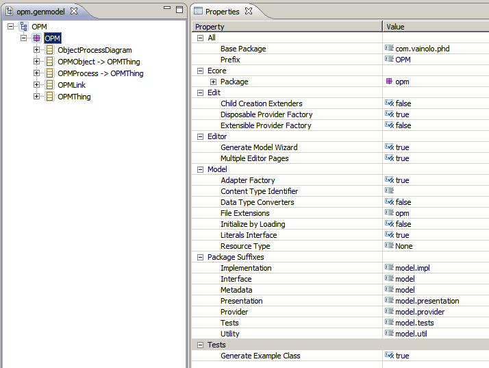 Fixed Genmodel Definitions