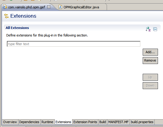 Add Editor Extension