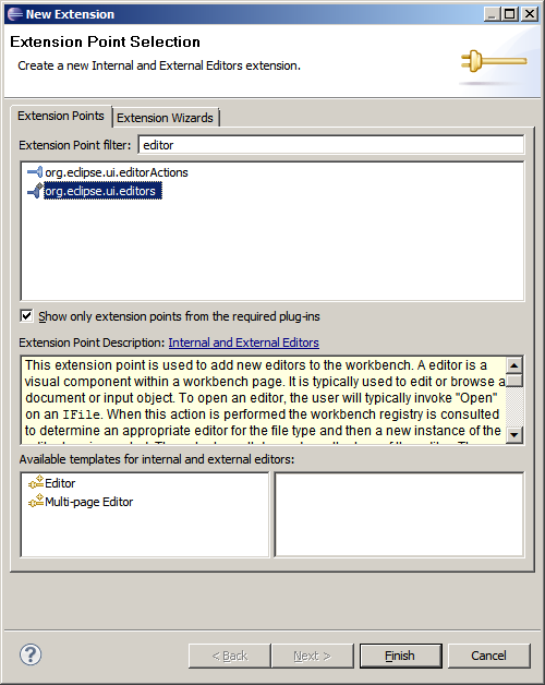 Select Editor Extension